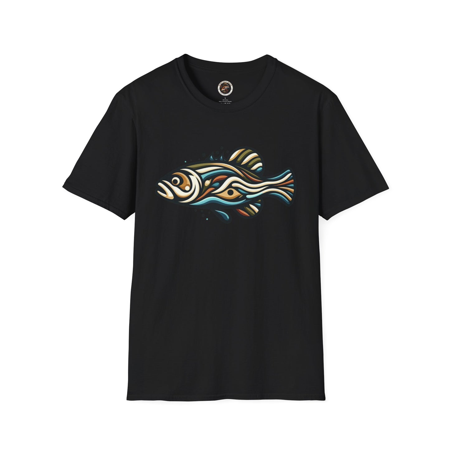 Painted Bass Shirt Unisex Softstyle T-Shirt
