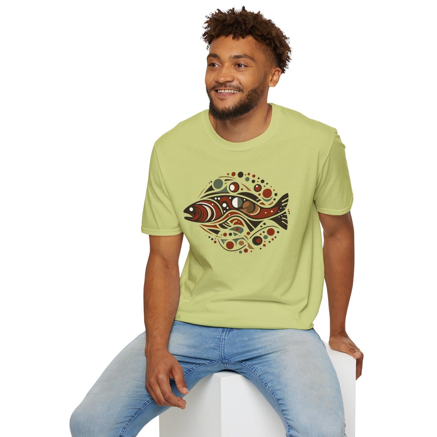 Brown Trout Calder Tee Unisex Softstyle T-Shirt