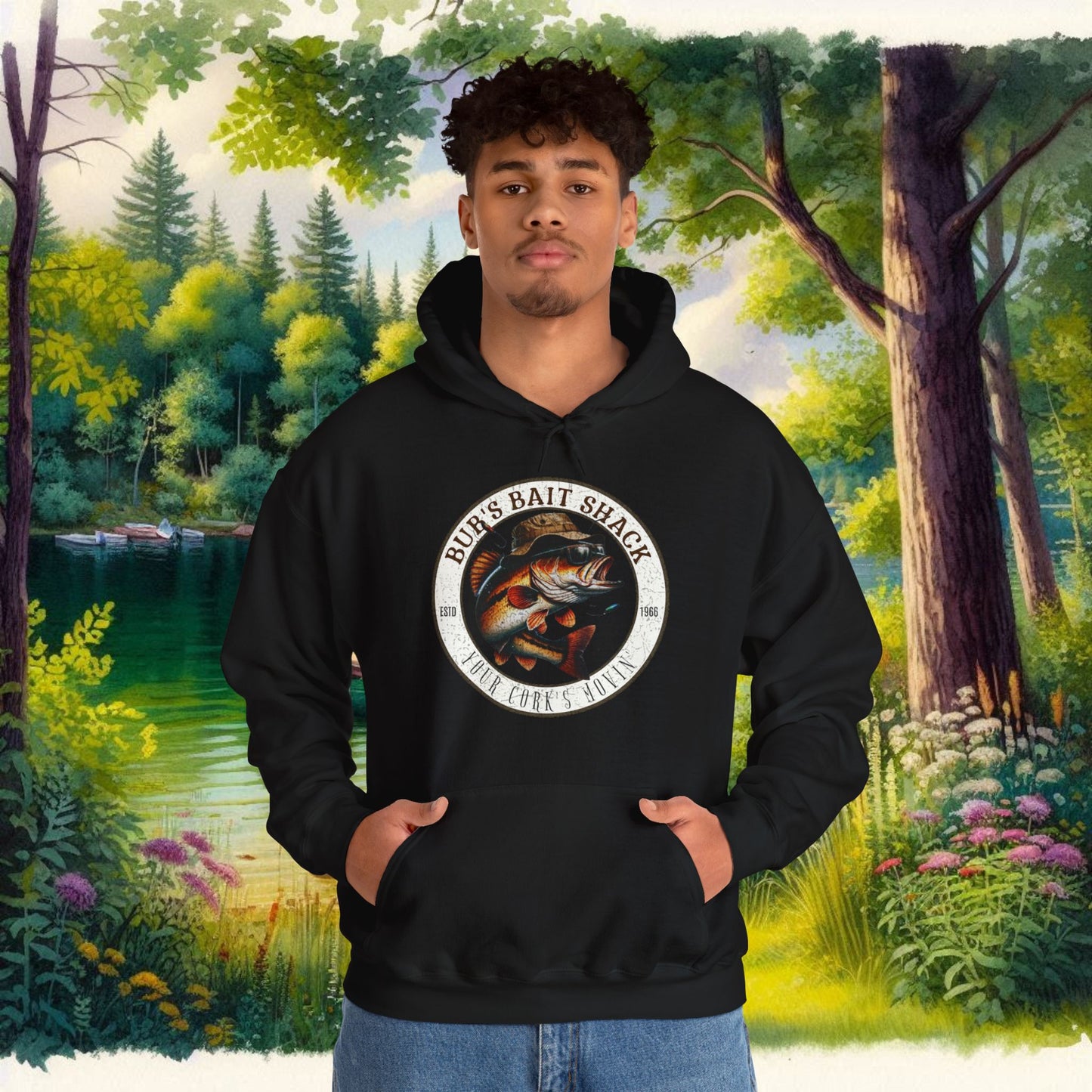 BBS Hoodie Unisex Heavy Blend™ Hooded Sweatshirt