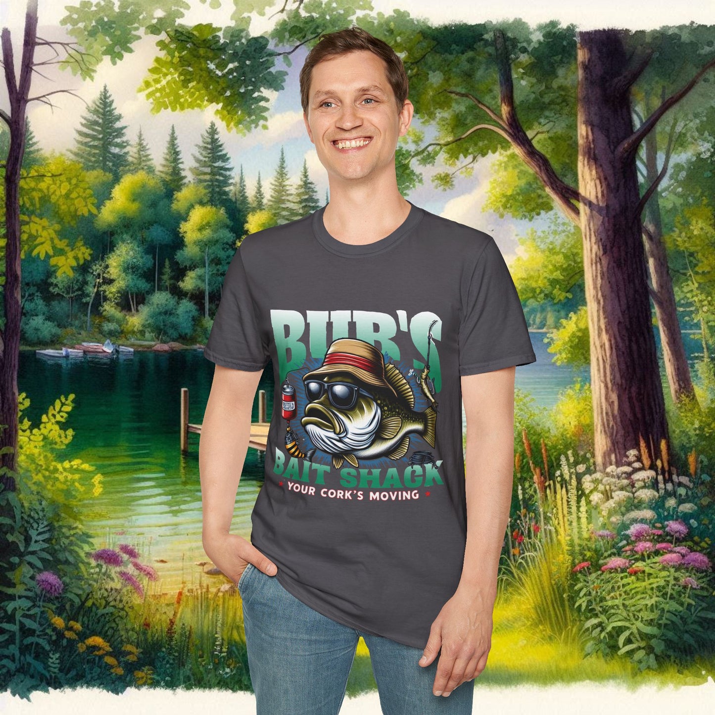 Boss Bass Unisex Softstyle T-Shirt