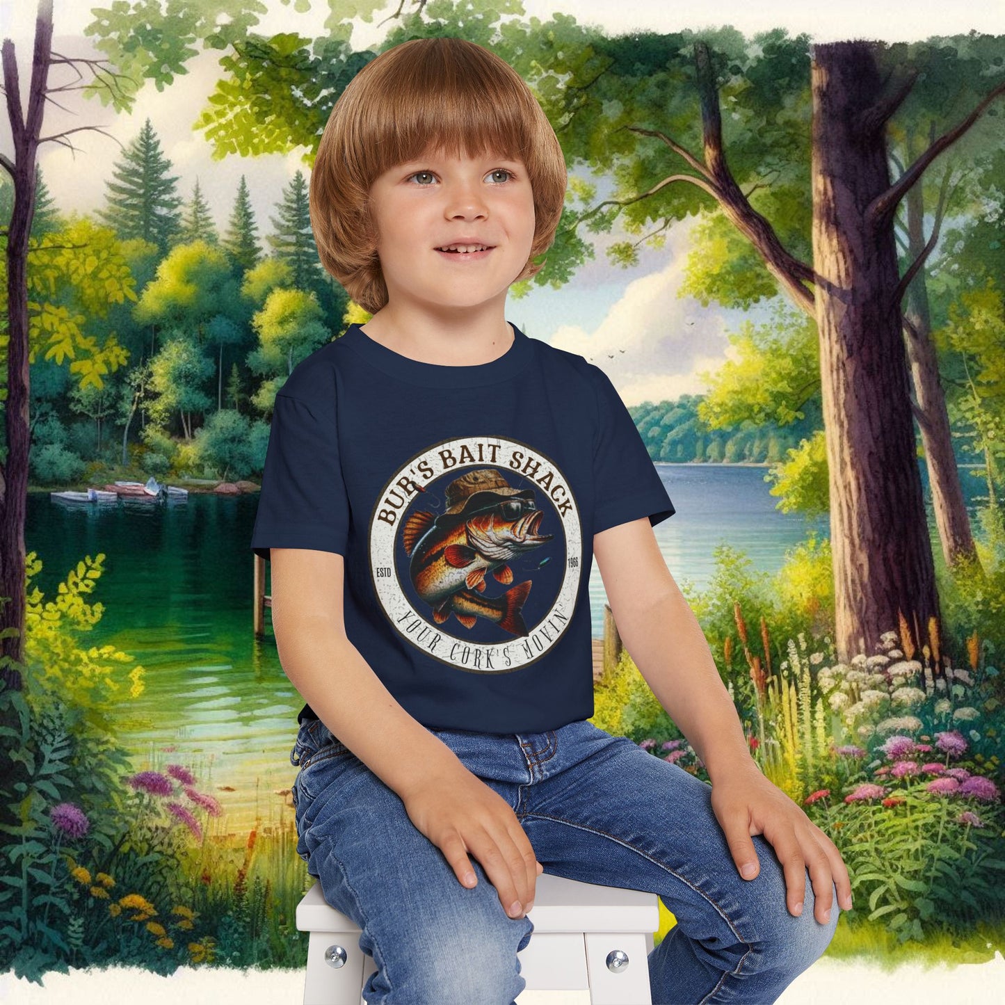 Bub's Bait Shack Heavy Cotton™ Toddler T-shirt