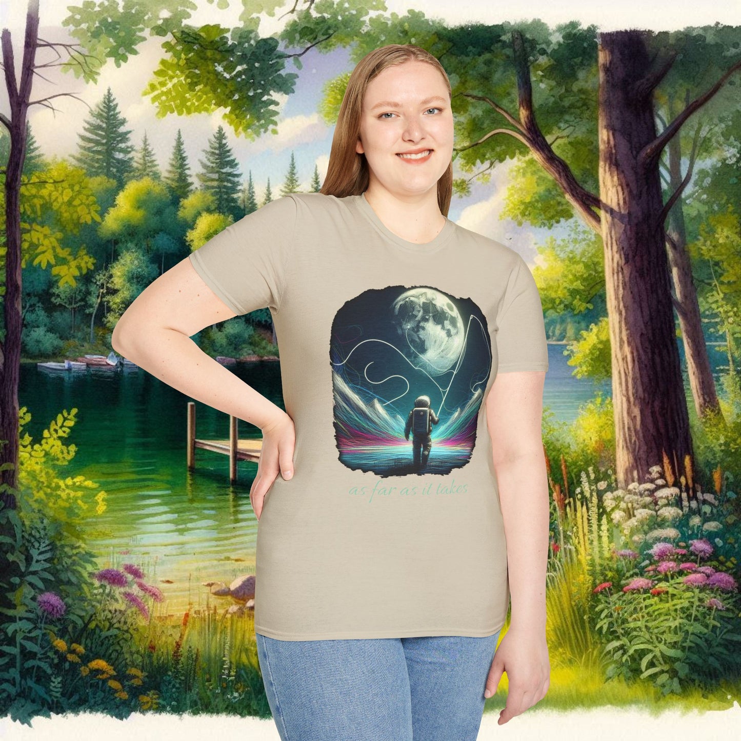 As Far As It Takes Unisex Softstyle T-Shirt