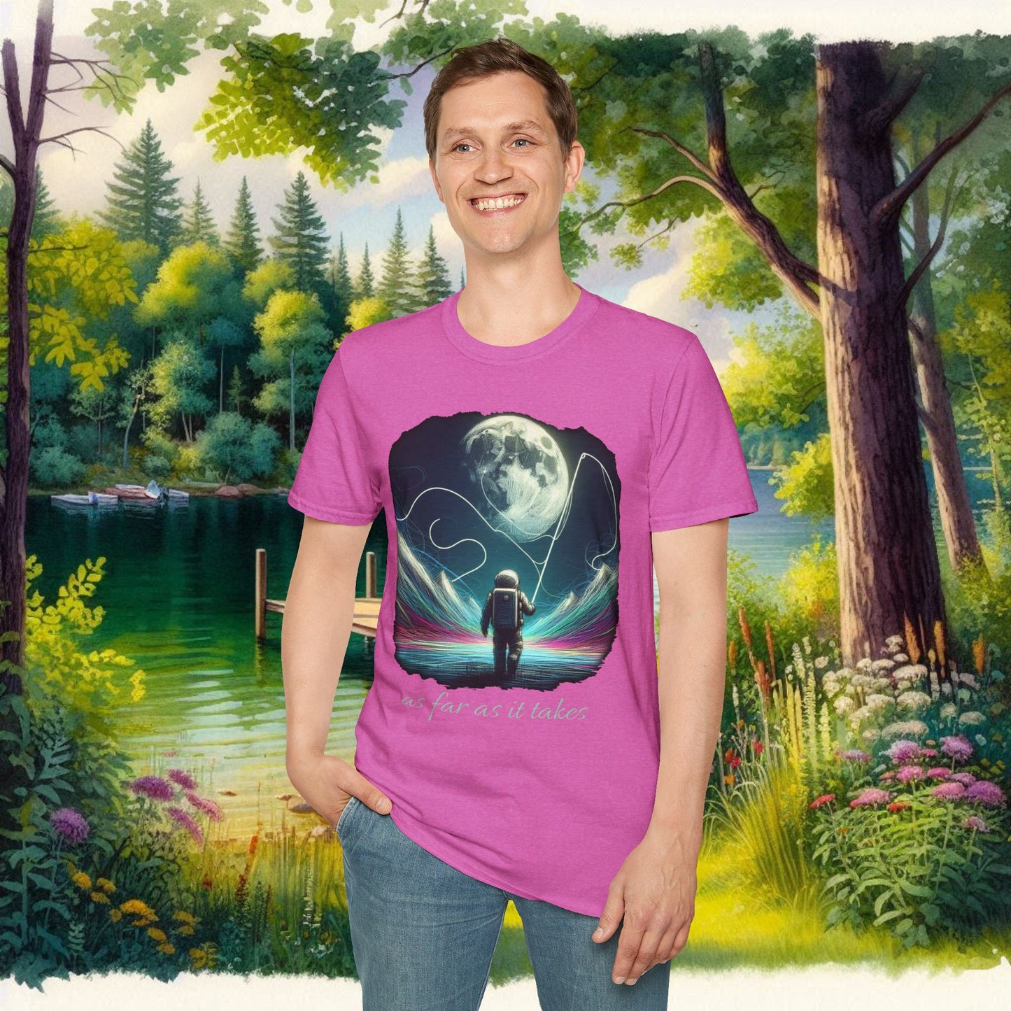 As Far As It Takes Unisex Softstyle T-Shirt