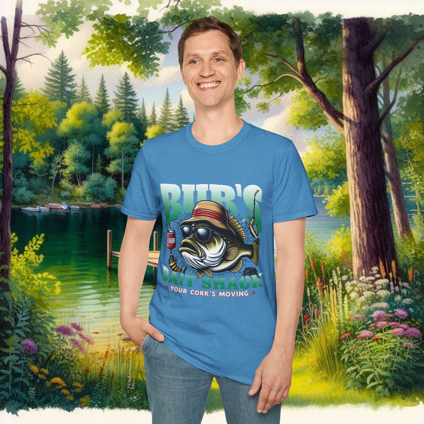 Boss Bass Unisex Softstyle T-Shirt