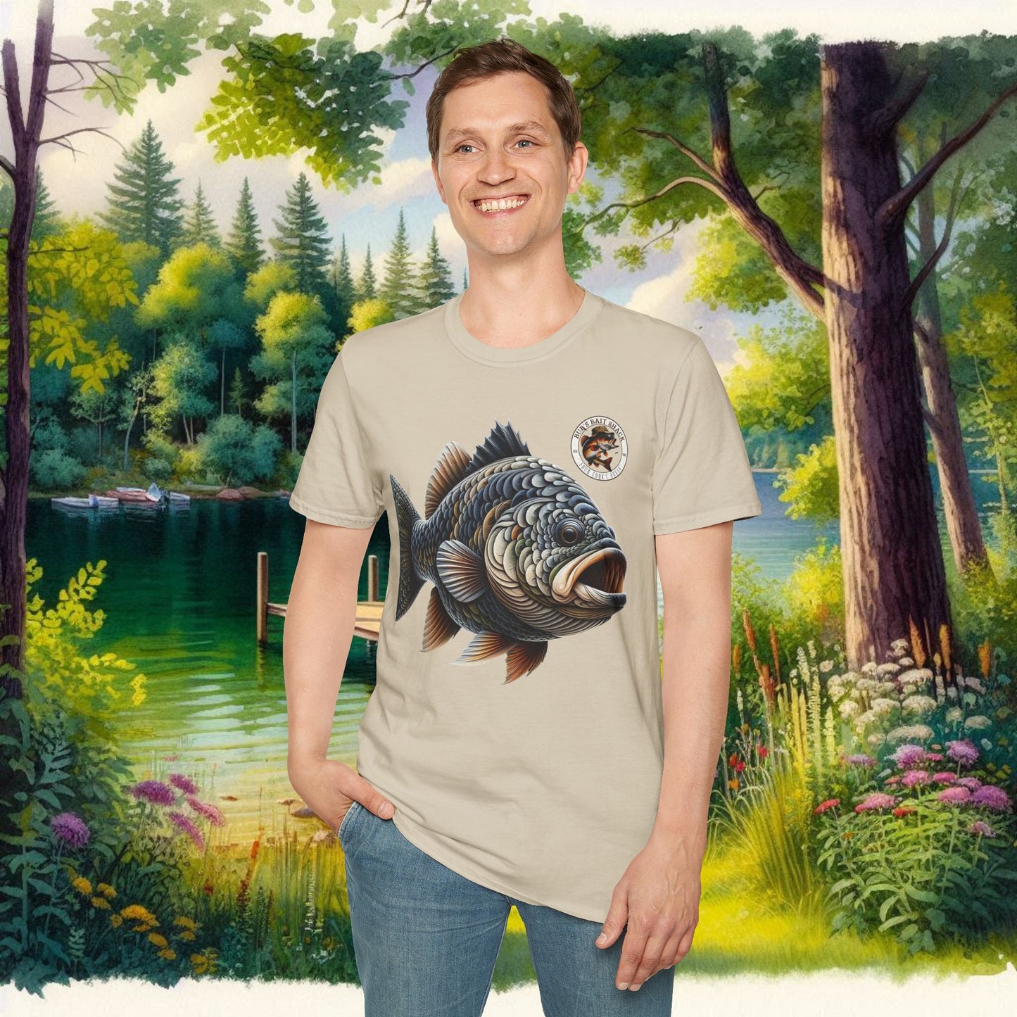 Bass Scale Style Unisex Softstyle T-Shirt