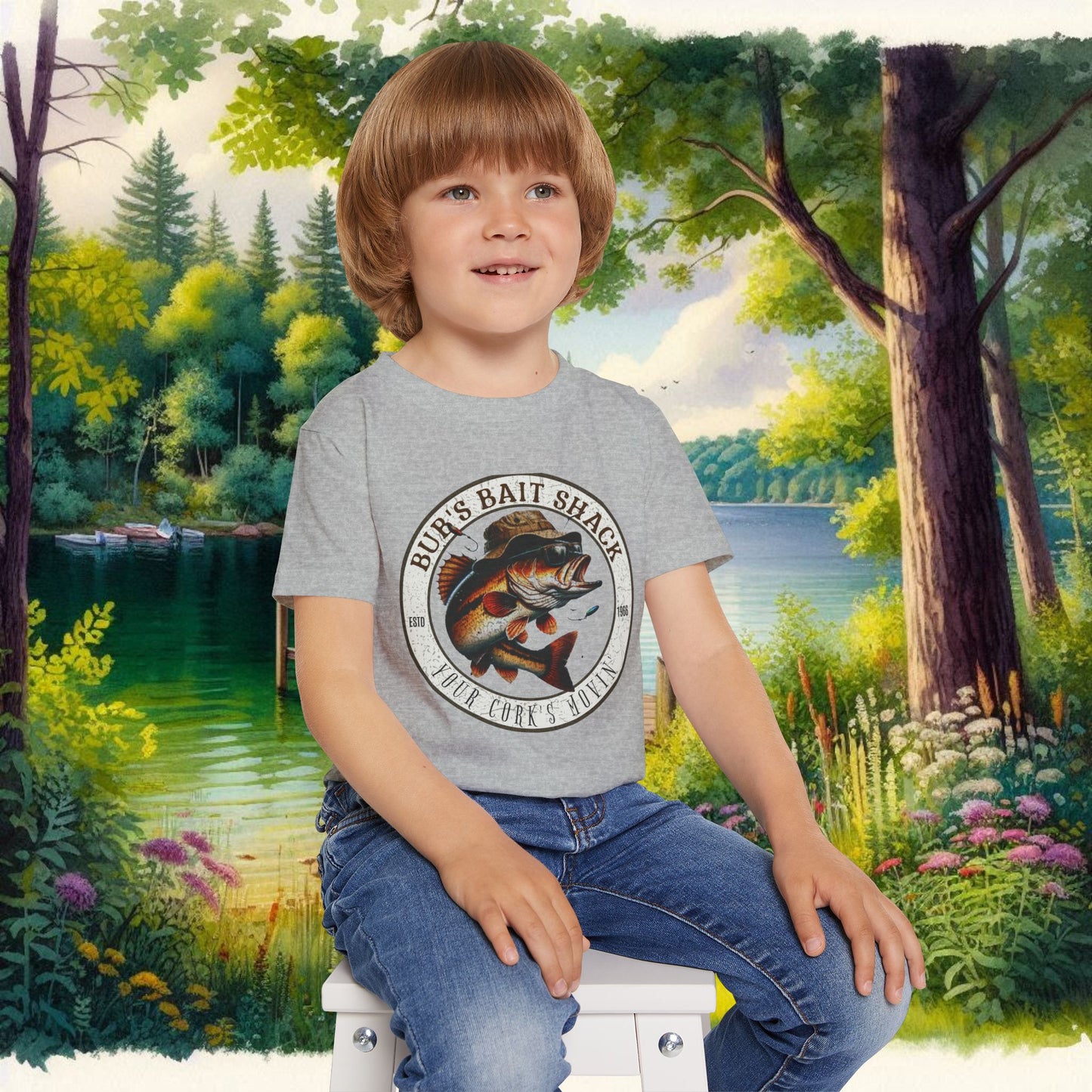 Bub's Bait Shack Heavy Cotton™ Toddler T-shirt