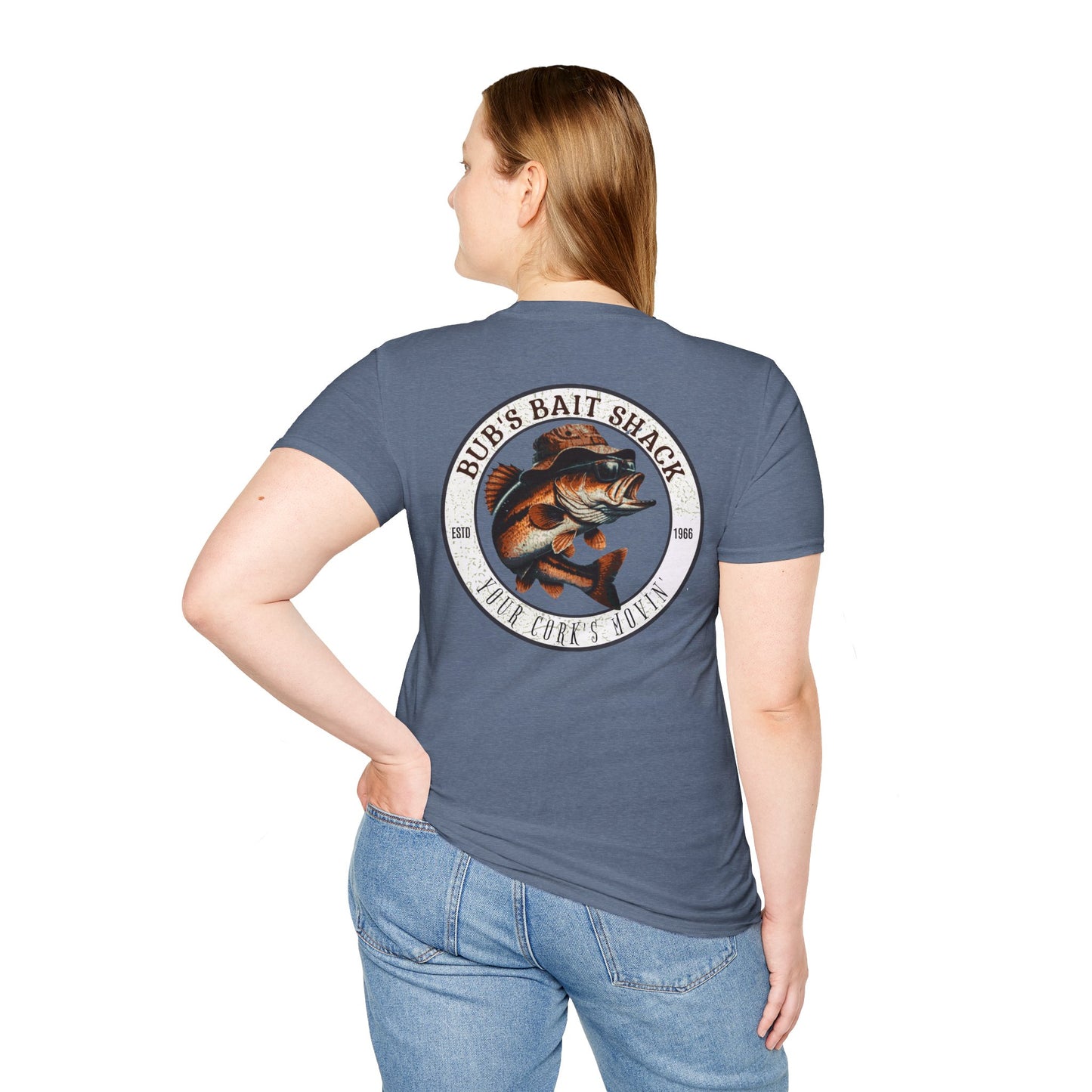 Classic BBS Unisex T-Shirt with Image on Back