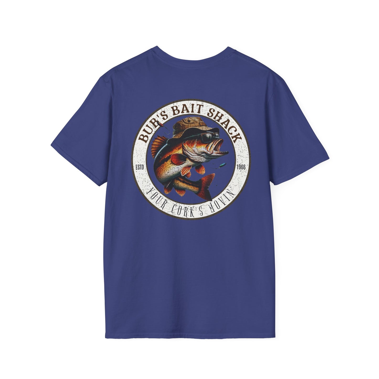 Classic BBS Design Unisex T-Shirt with image on back