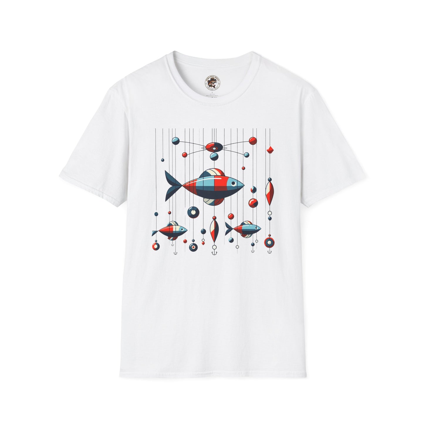 Mobile Fishing Unisex Softstyle T-Shirt