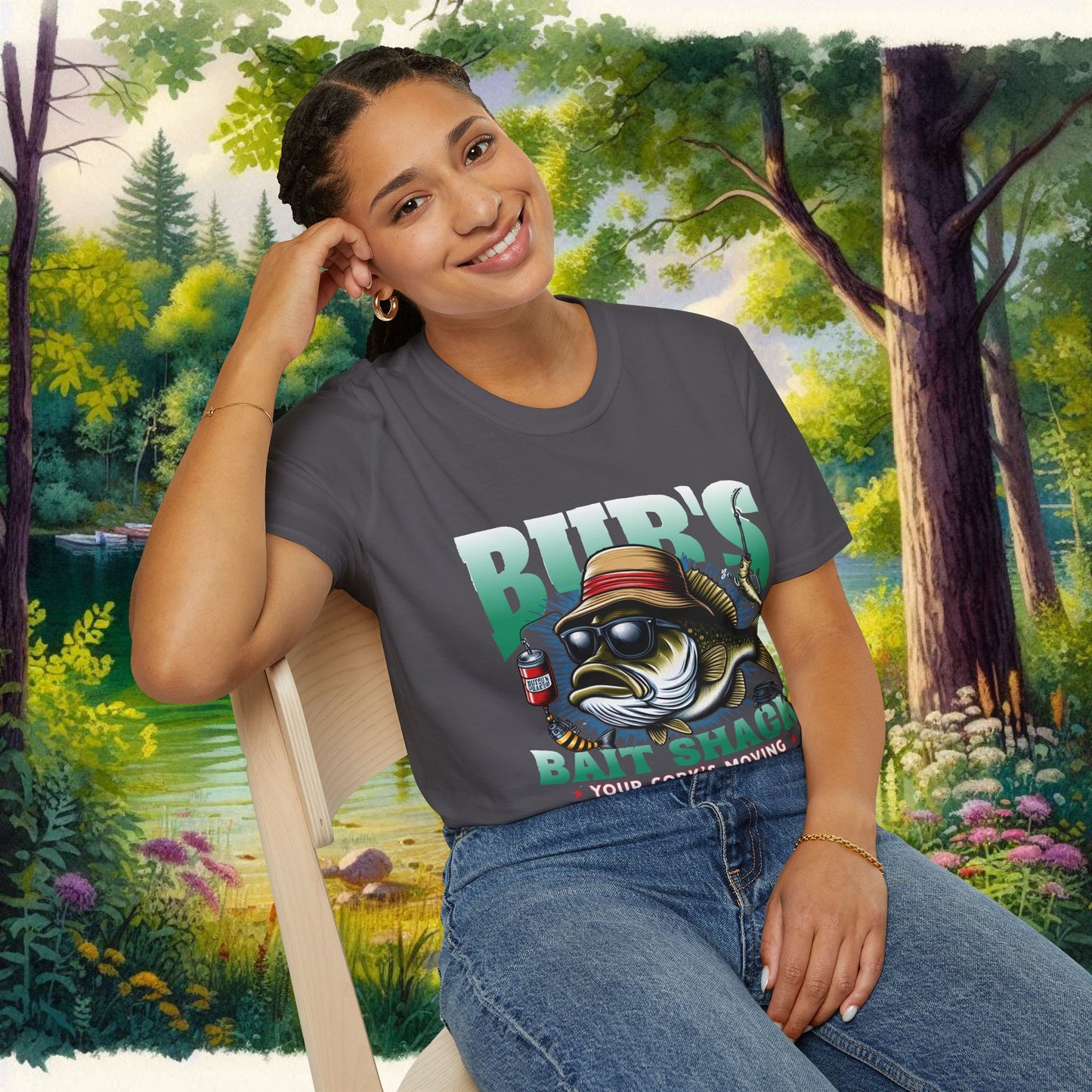 Boss Bass Unisex Softstyle T-Shirt