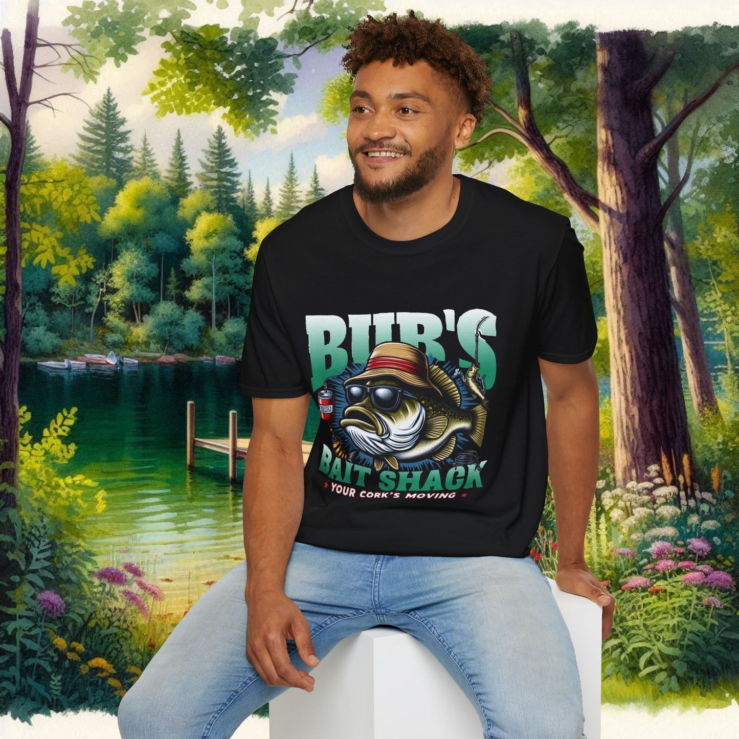 Boss Bass Unisex Softstyle T-Shirt