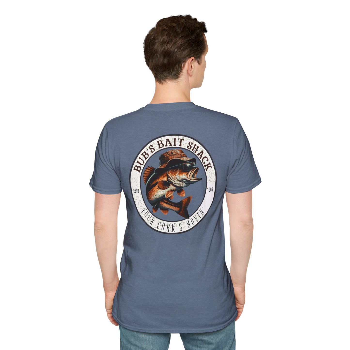 Classic BBS Unisex T-Shirt with Image on Back