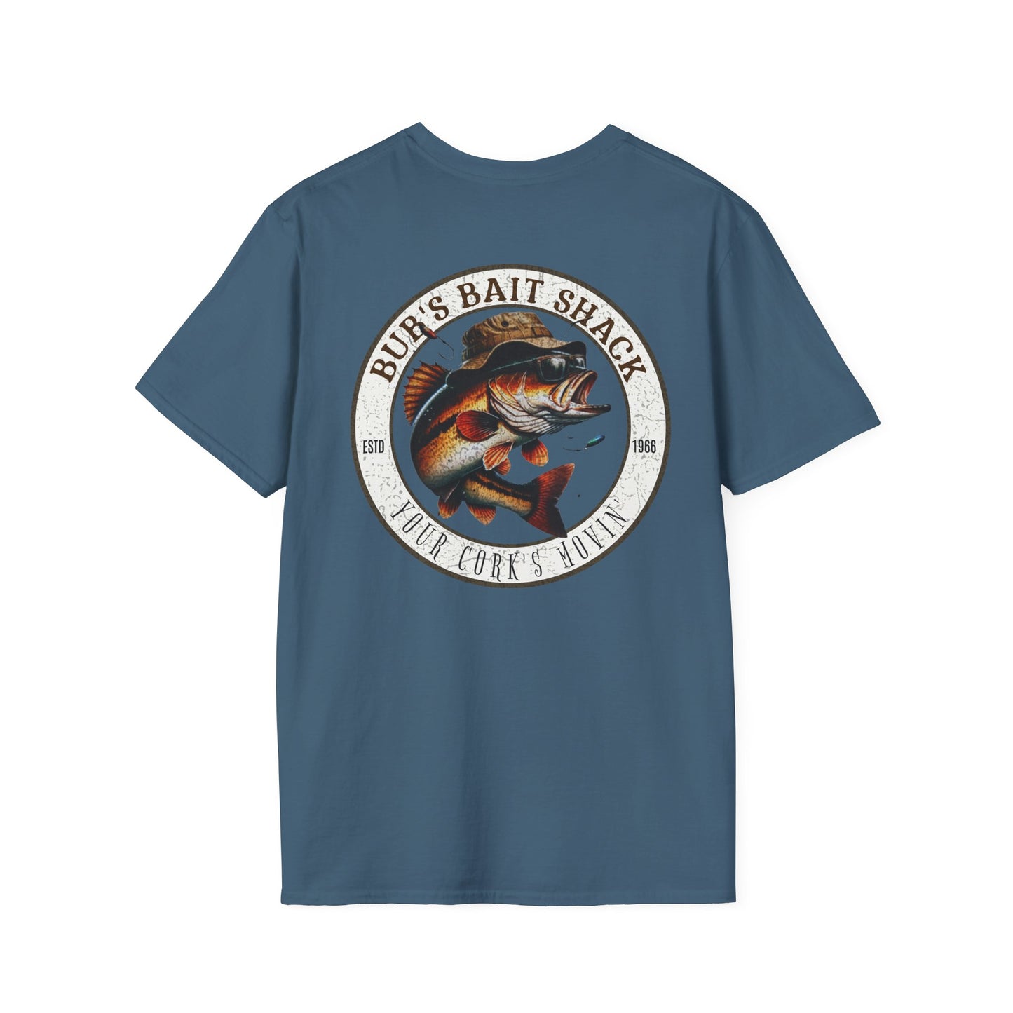 Classic BBS Design Unisex T-Shirt with image on back
