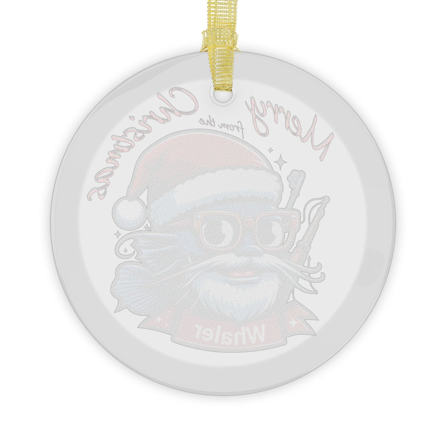 The Whaler Glass Christmas Tree Ornament
