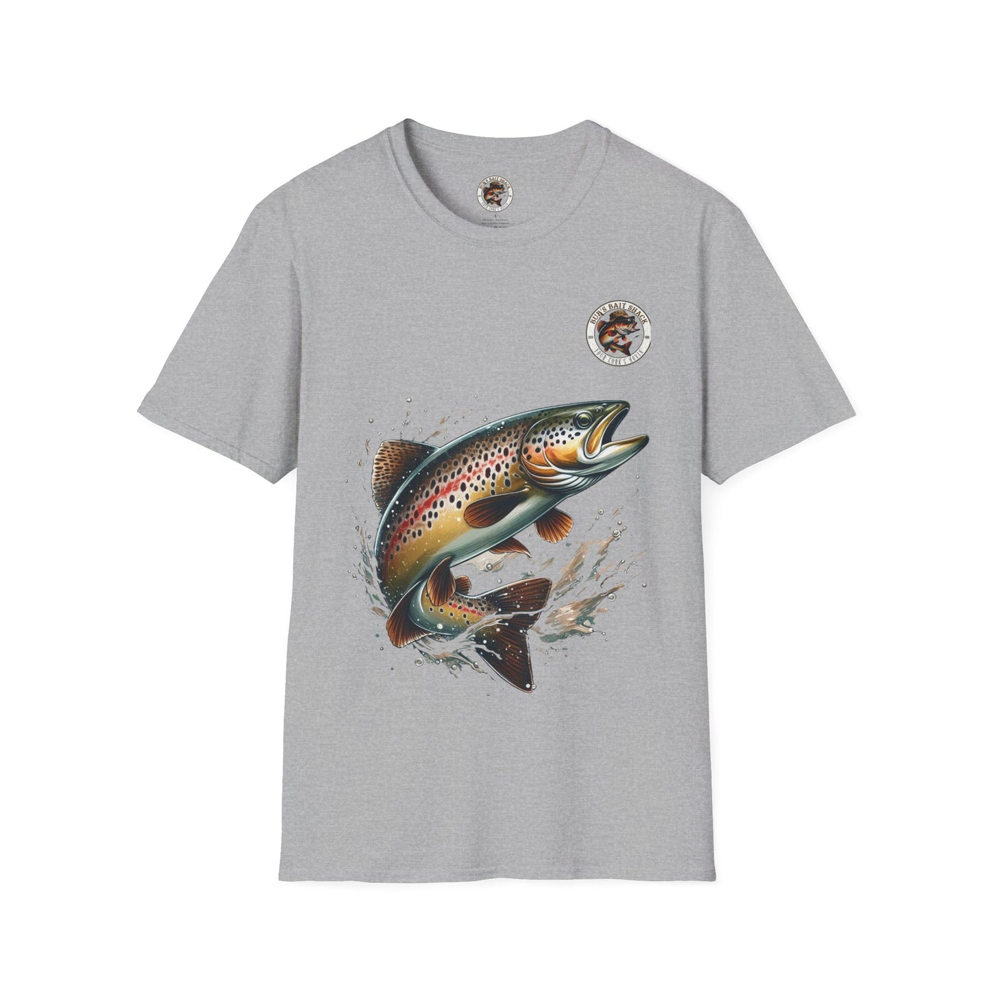 Rainbow Trout BBS Unisex Softstyle T-Shirt