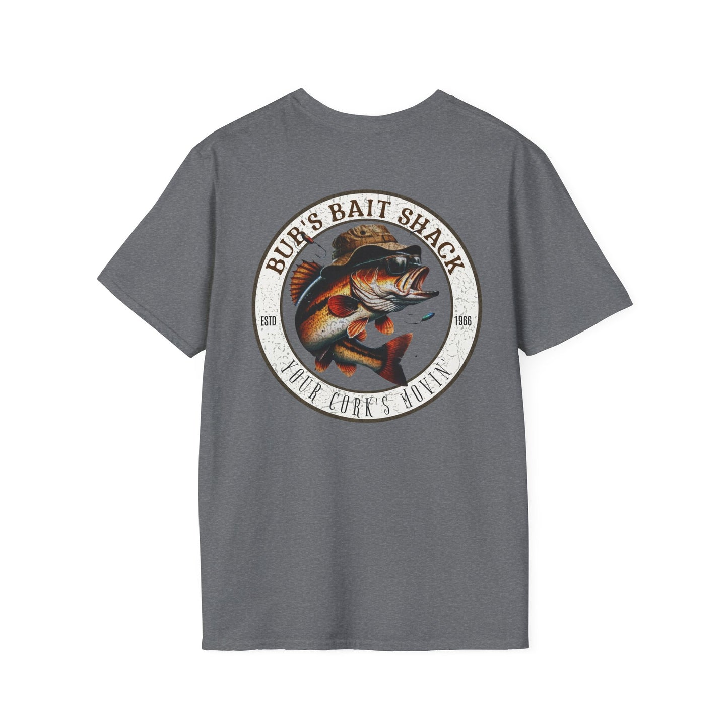 Classic BBS Design Unisex T-Shirt with image on back