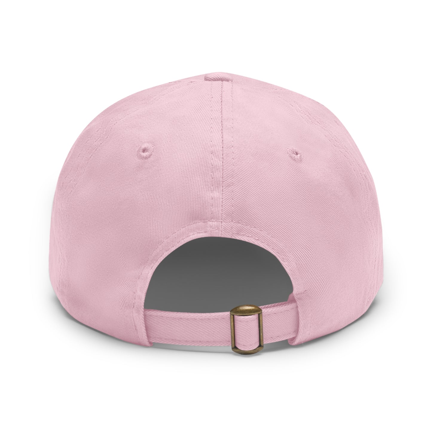 Hat - Mascot Bass Leather Patch Dad Hat (Round)
