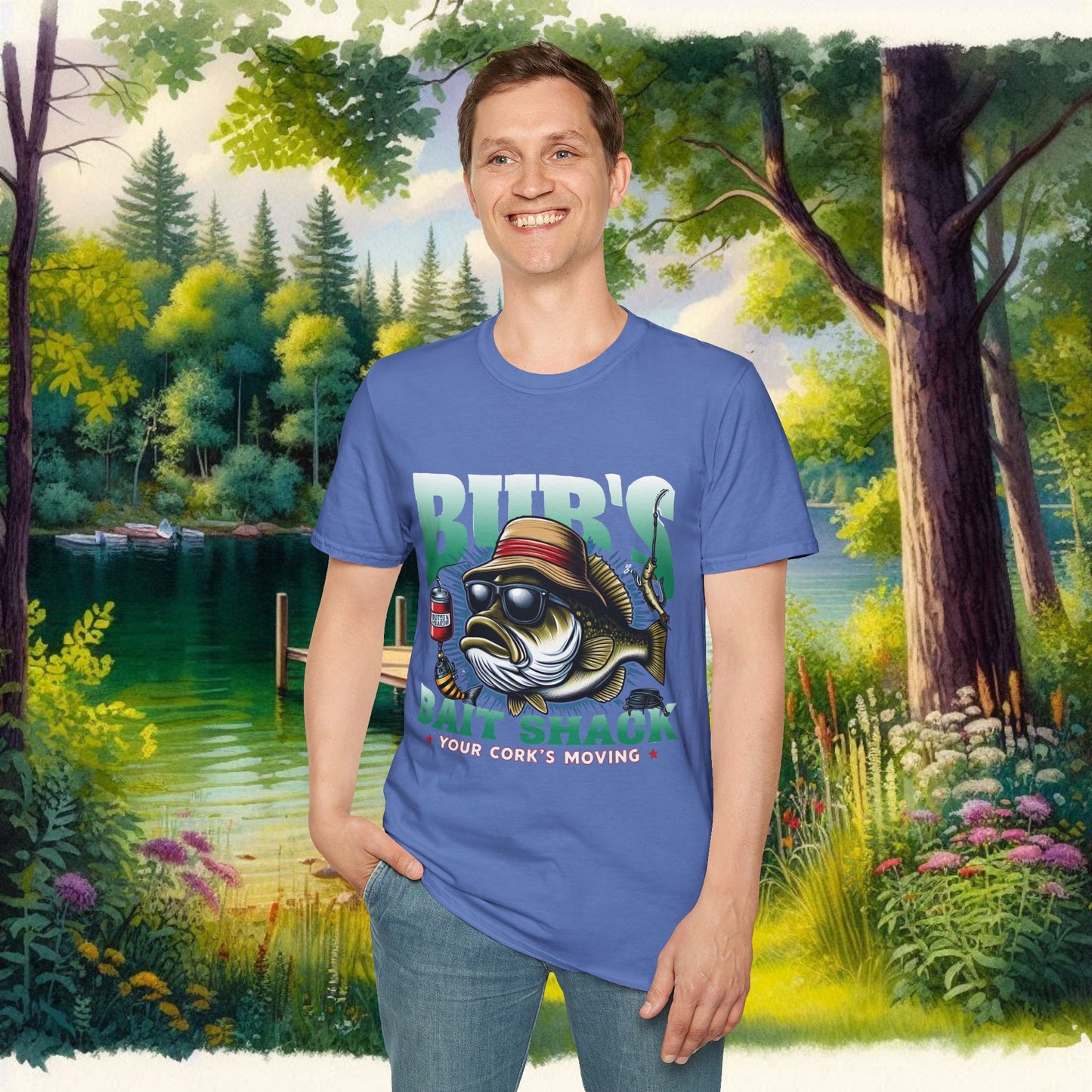 Boss Bass Unisex Softstyle T-Shirt