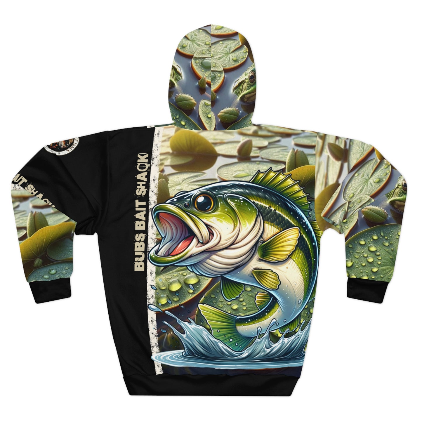Bubs Bait Shack - Lilly Pad Bass Hoodie