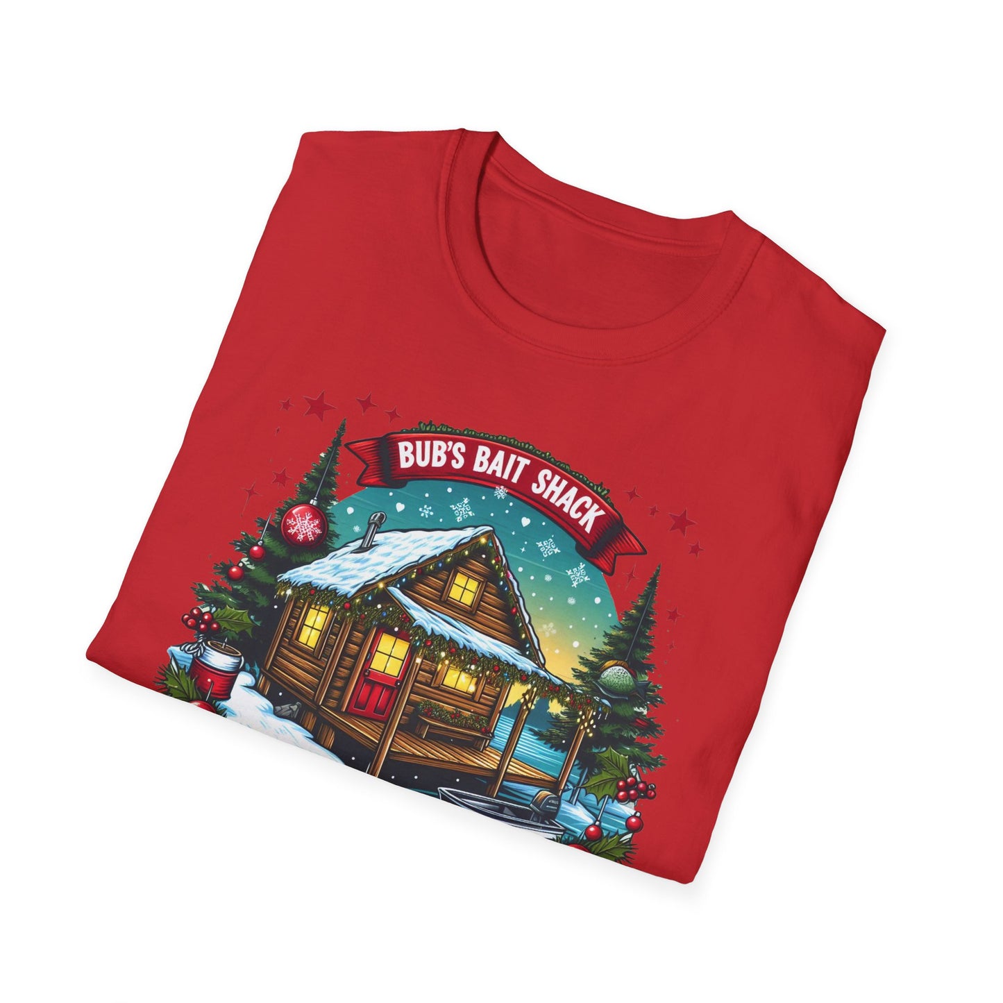 Bub's Bait Shack Merry Christmas T-Shirt - Unisex