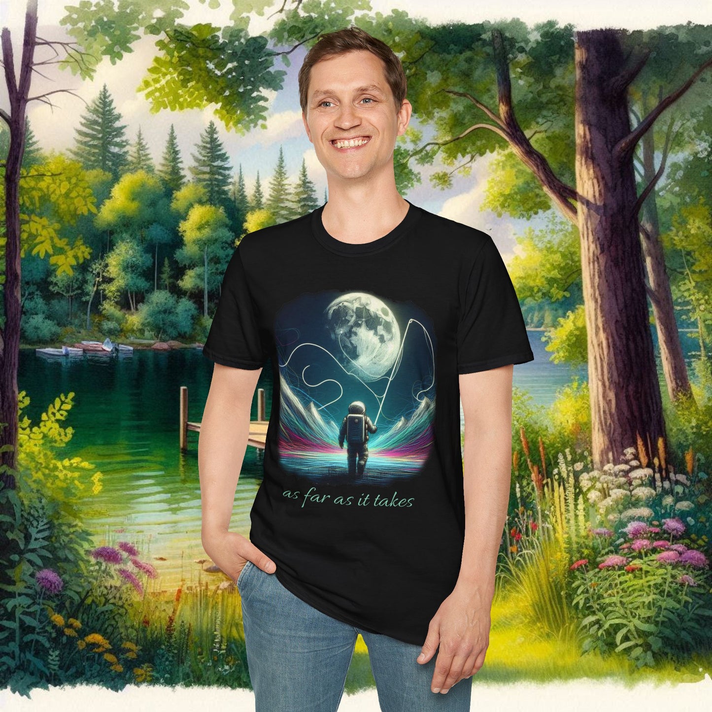As Far As It Takes Unisex Softstyle T-Shirt