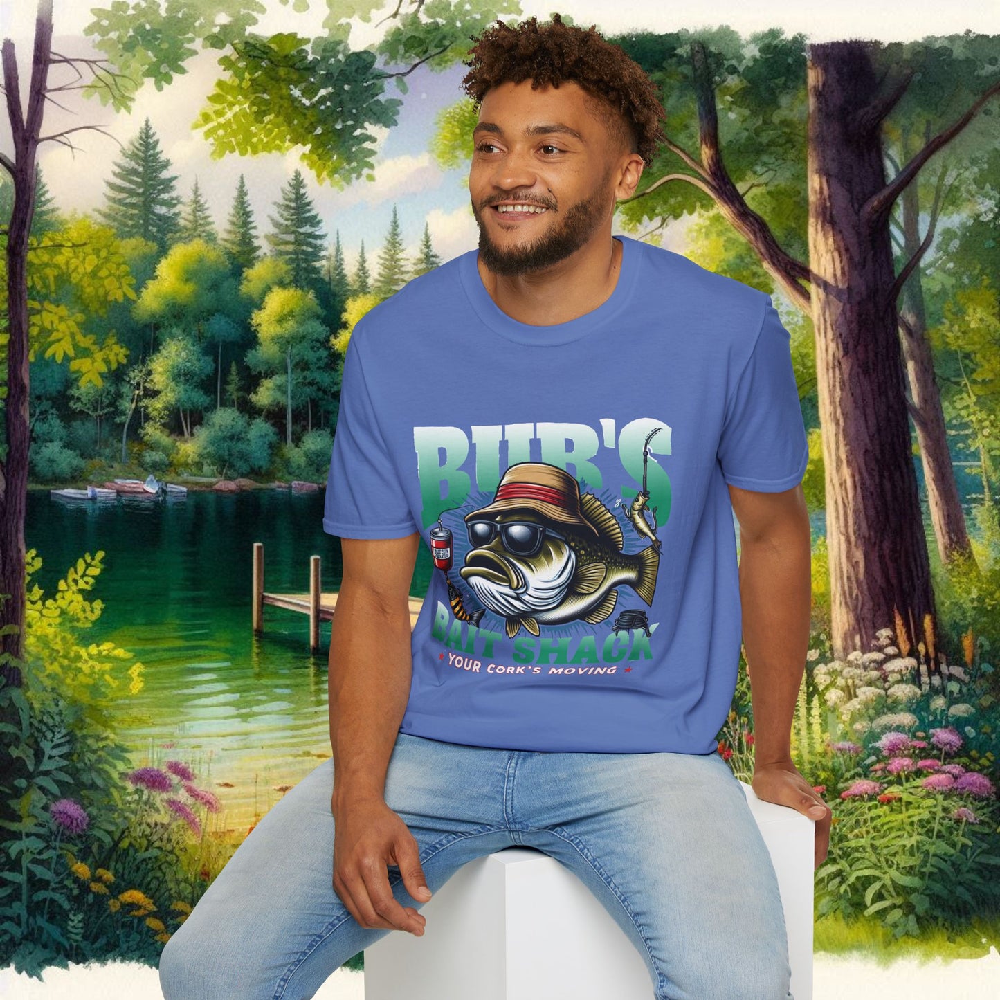 Boss Bass Unisex Softstyle T-Shirt