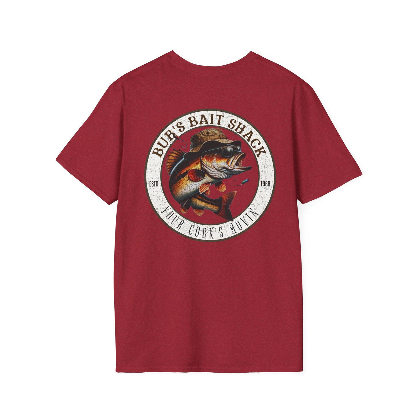 Classic BBS Design Unisex T-Shirt with image on back