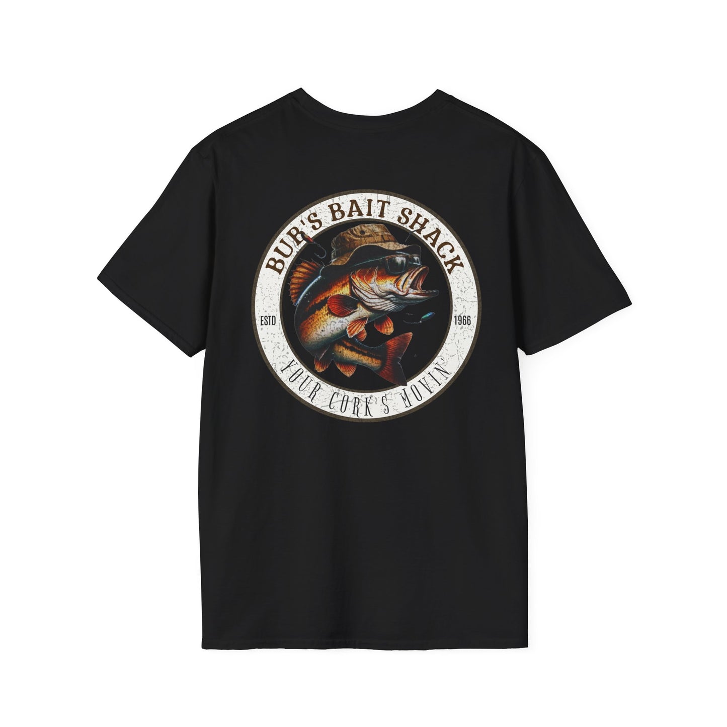 Classic BBS Design Unisex T-Shirt with image on back
