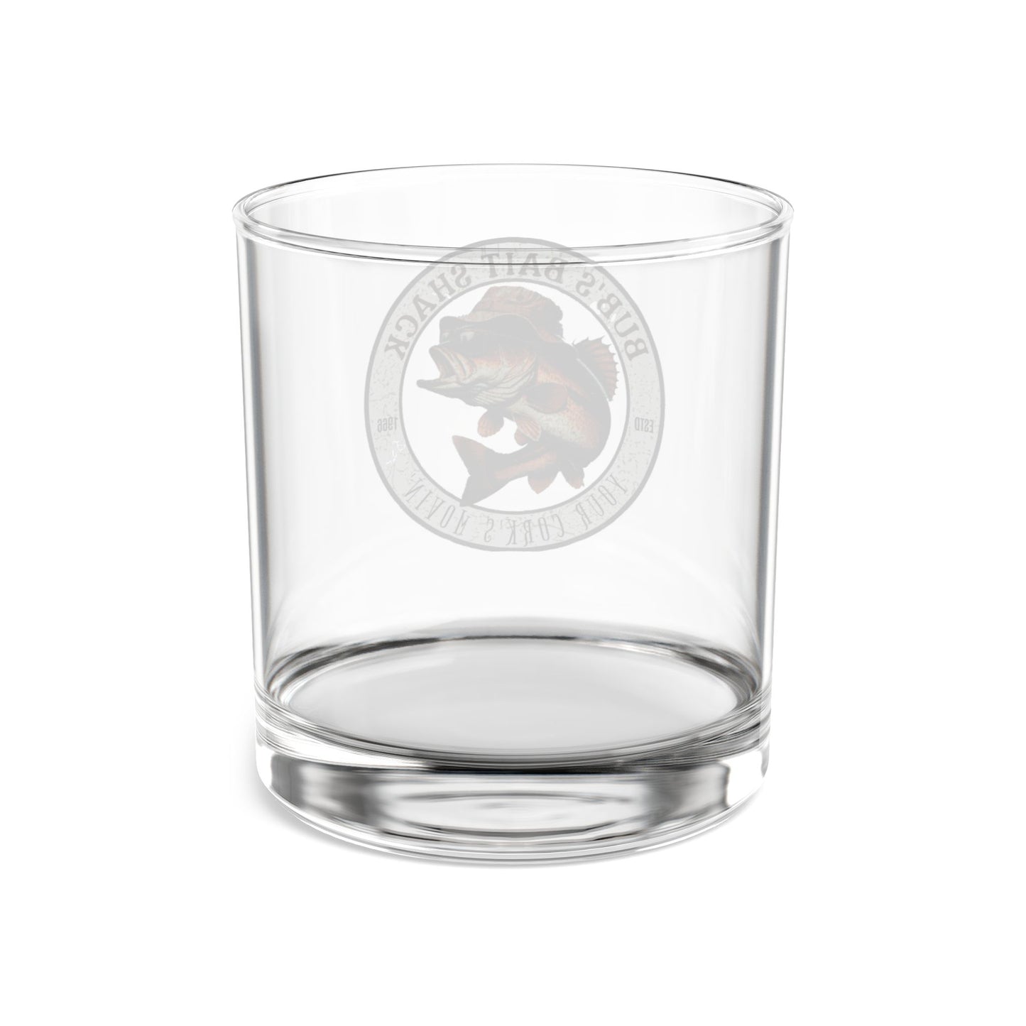 Bubs Bait Shack Rocks Glass, 10oz