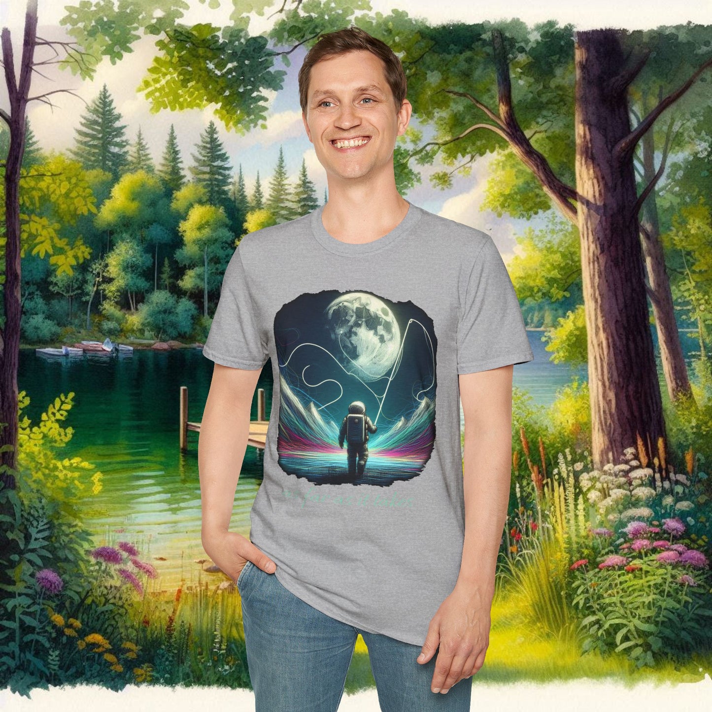 As Far As It Takes Unisex Softstyle T-Shirt