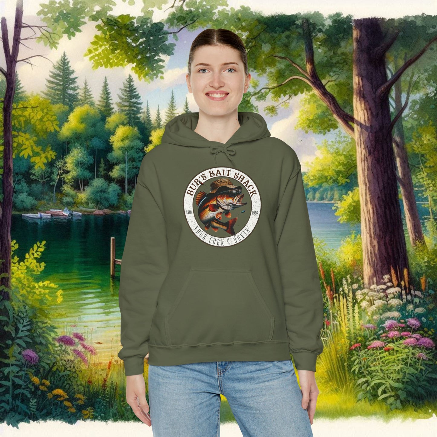 BBS Hoodie Unisex Heavy Blend™ Hooded Sweatshirt