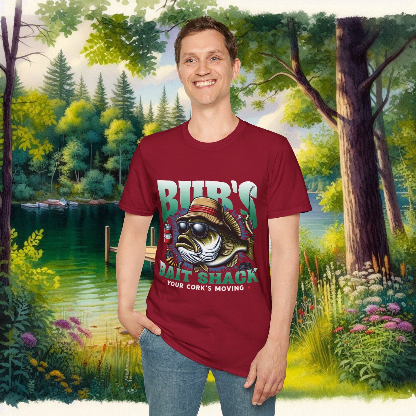 Boss Bass Unisex Softstyle T-Shirt