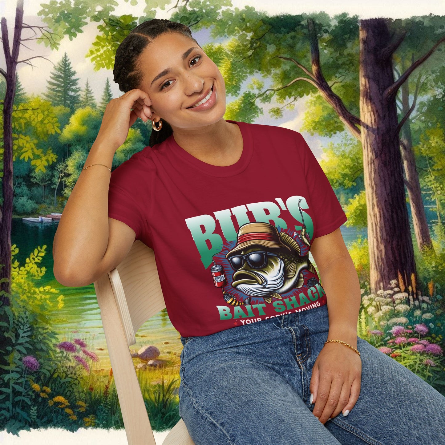 Boss Bass Unisex Softstyle T-Shirt