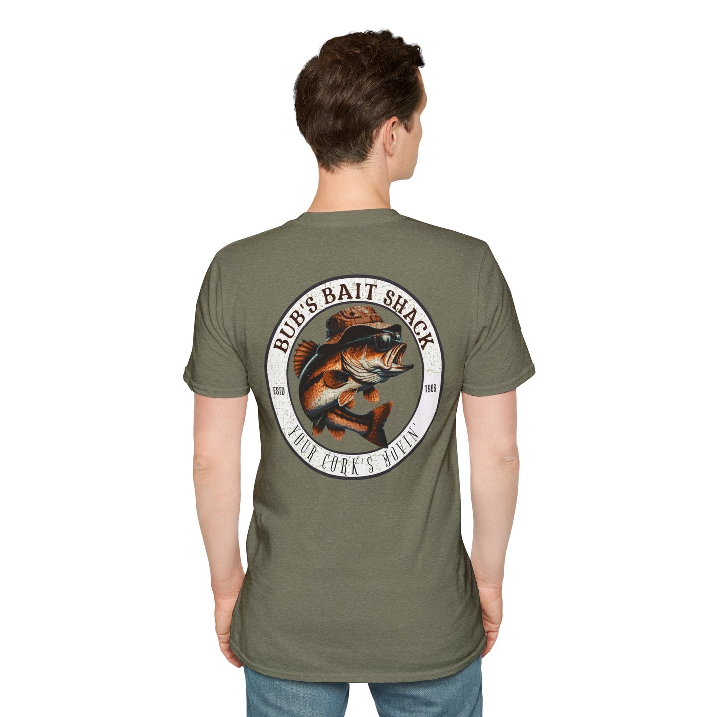 Classic BBS Unisex T-Shirt with Image on Back