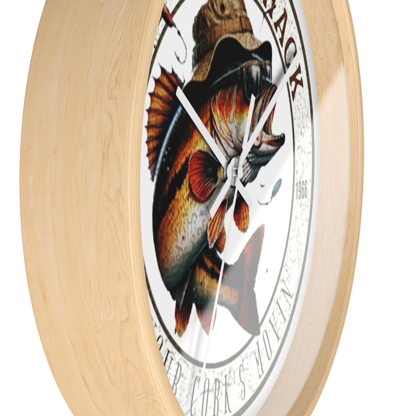 Bub's Bait Shack Wall Clock