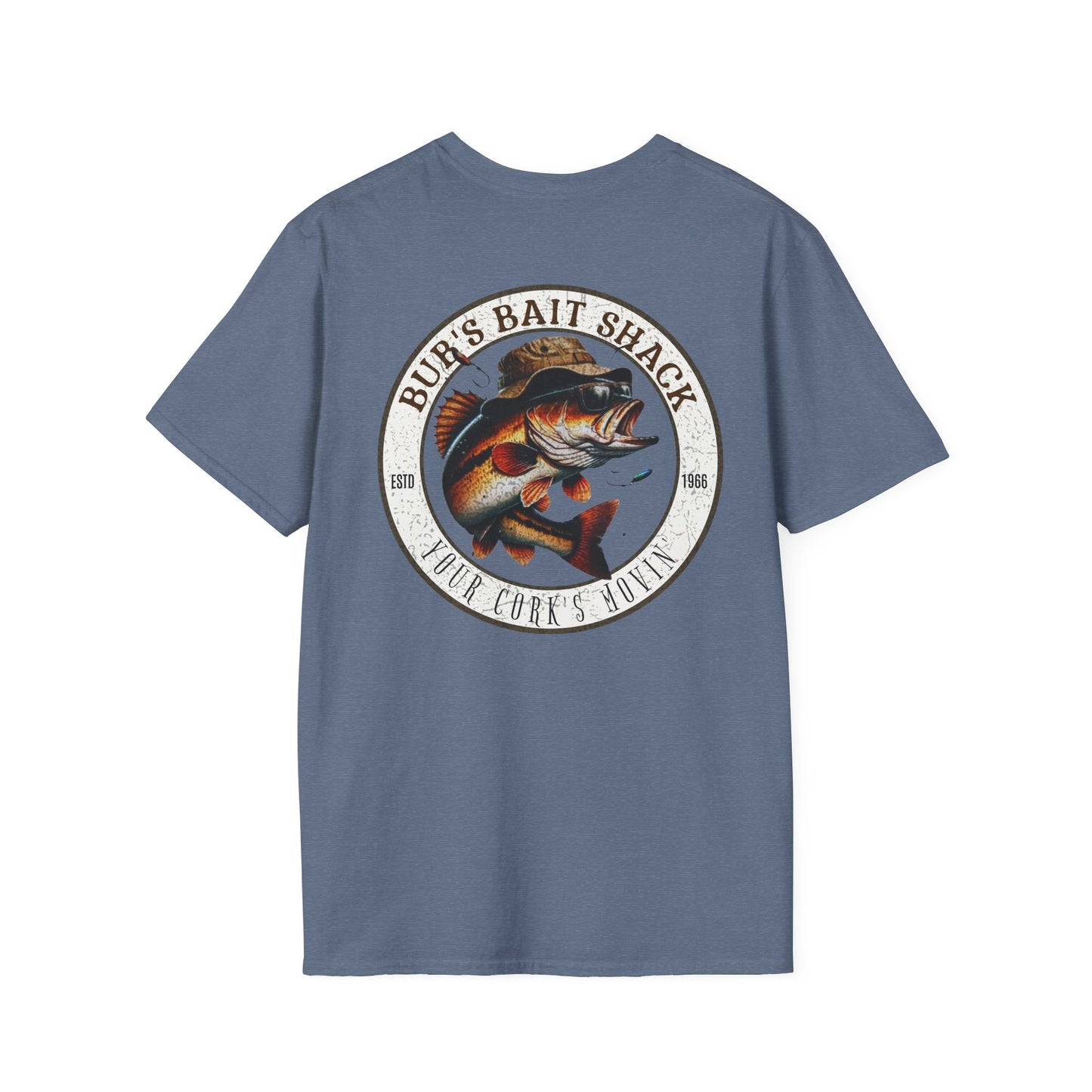 Classic BBS Design Unisex T-Shirt with image on back