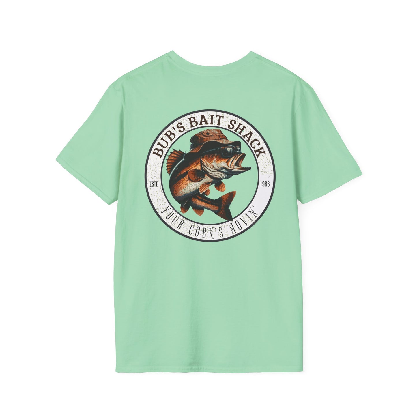 Classic BBS Unisex T-Shirt with Image on Back