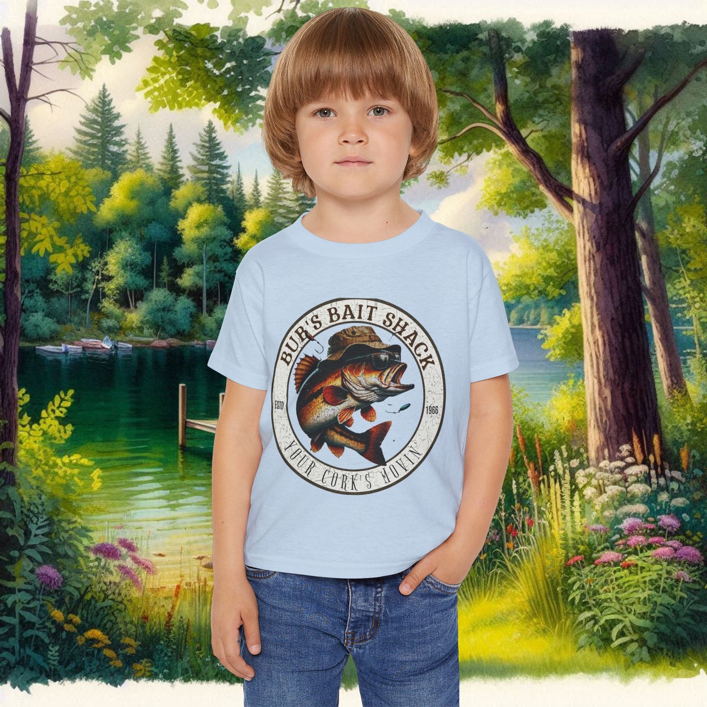Bub's Bait Shack Heavy Cotton™ Toddler T-shirt