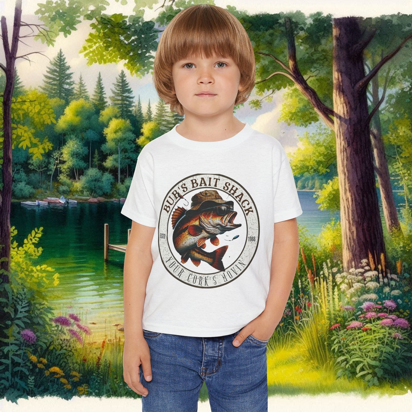 Bub's Bait Shack Heavy Cotton™ Toddler T-shirt