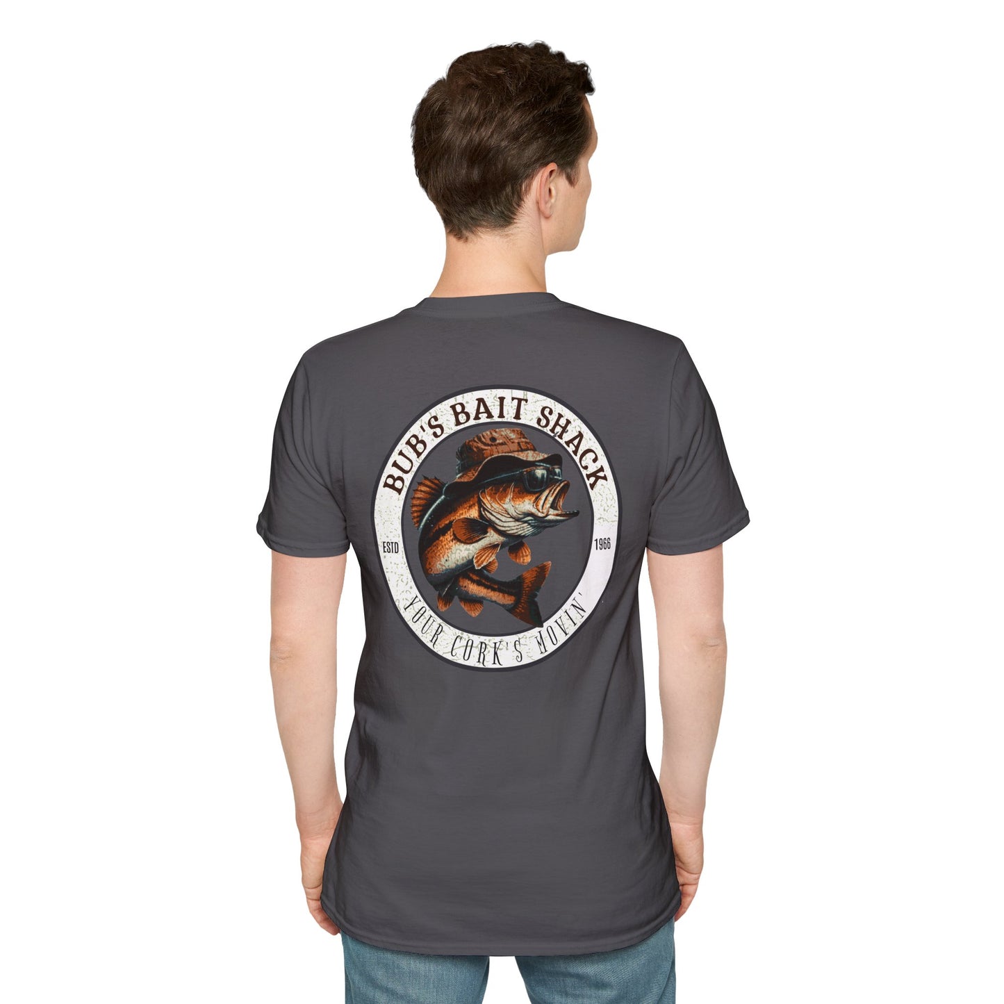 Classic BBS Unisex T-Shirt with Image on Back