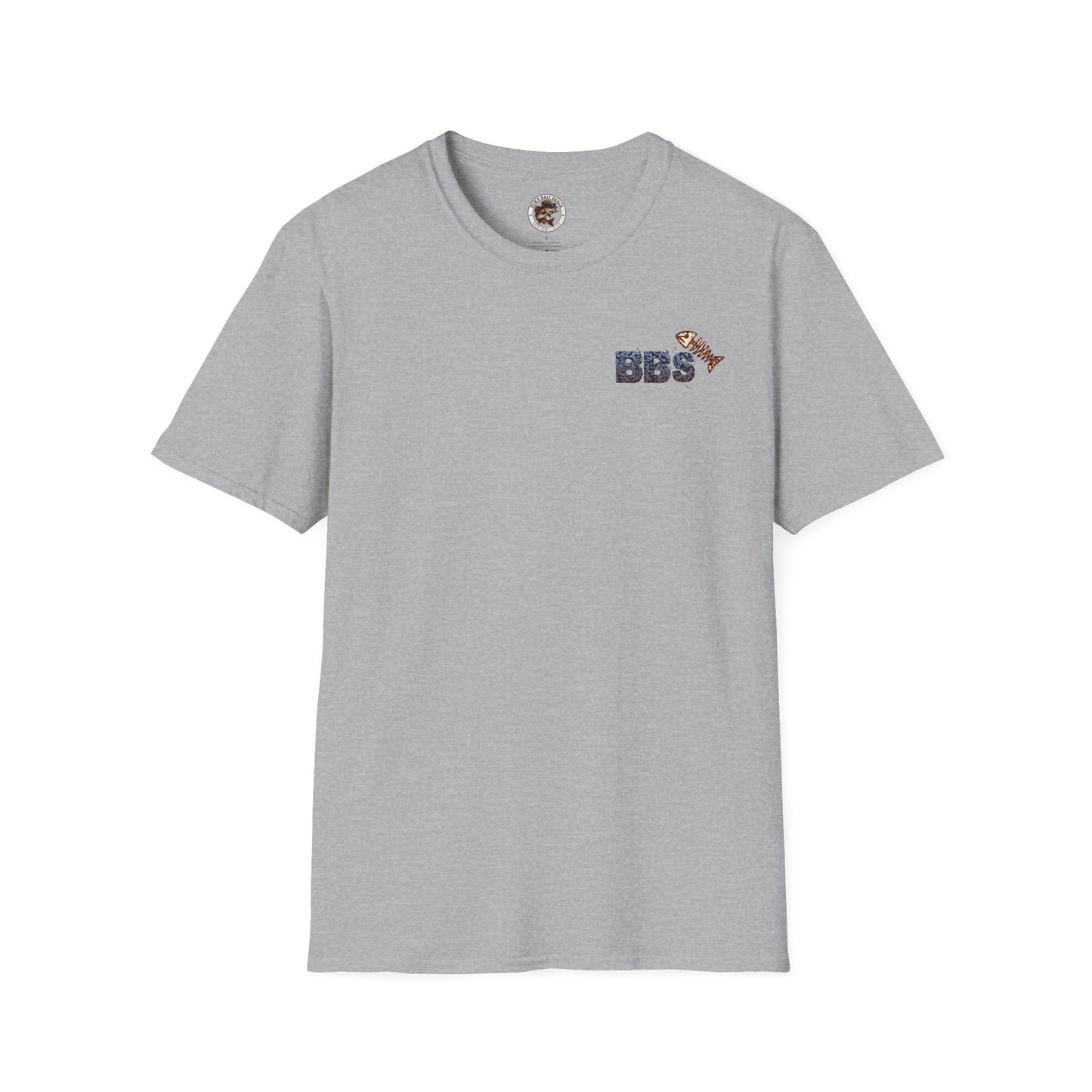 Classic BBS Design Unisex T-Shirt with image on back