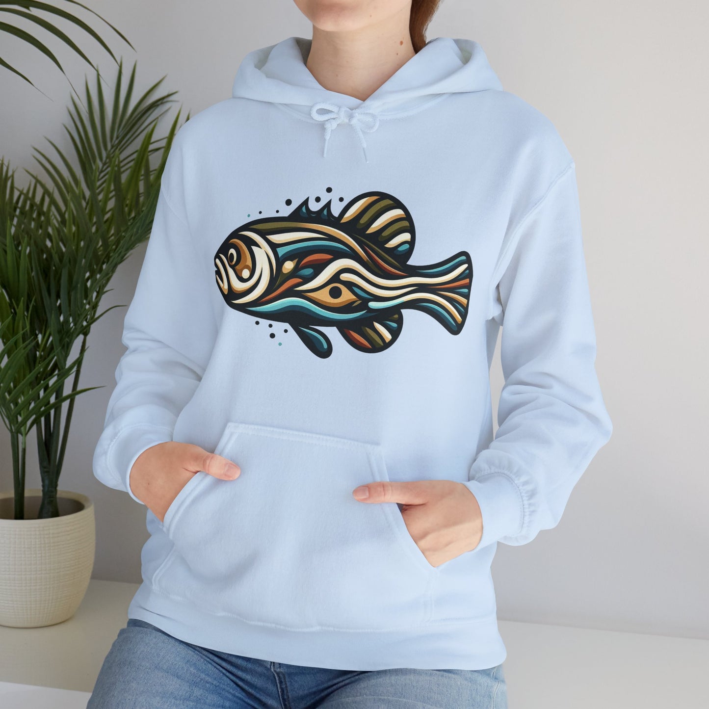 Painted Fish Unisex Heavy Blend™ Hooded Sweatshirt