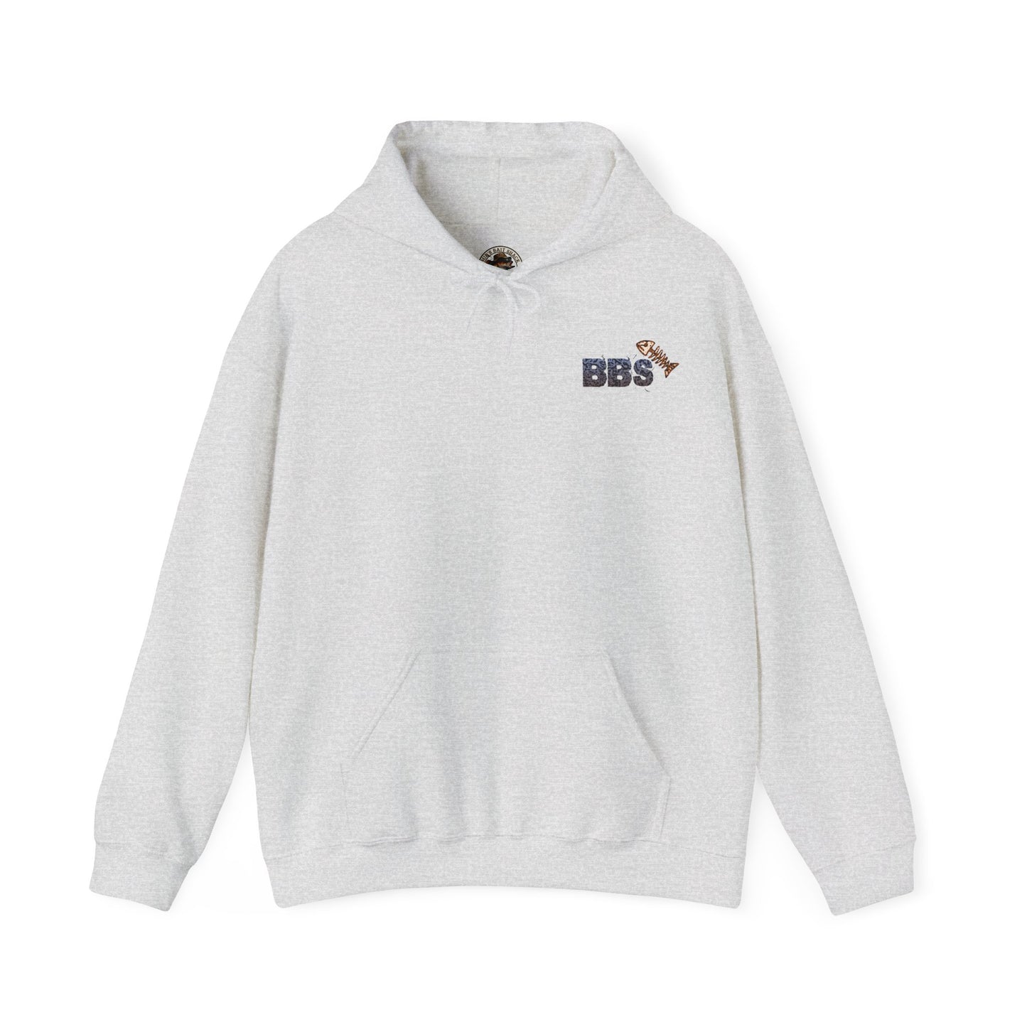 BBS Woodcut Bass Heavy Blend™ Hooded Sweatshirt