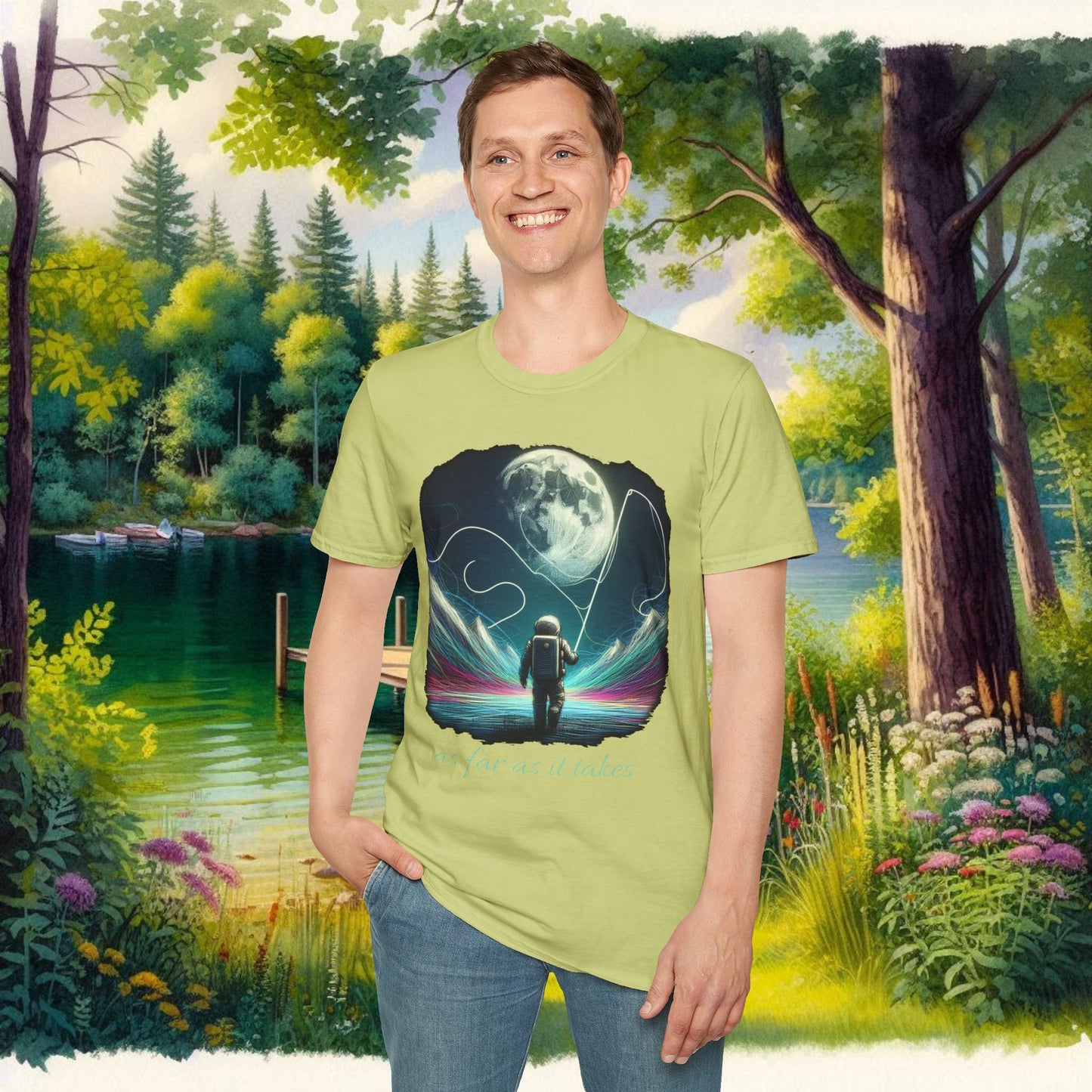 As Far As It Takes Unisex Softstyle T-Shirt