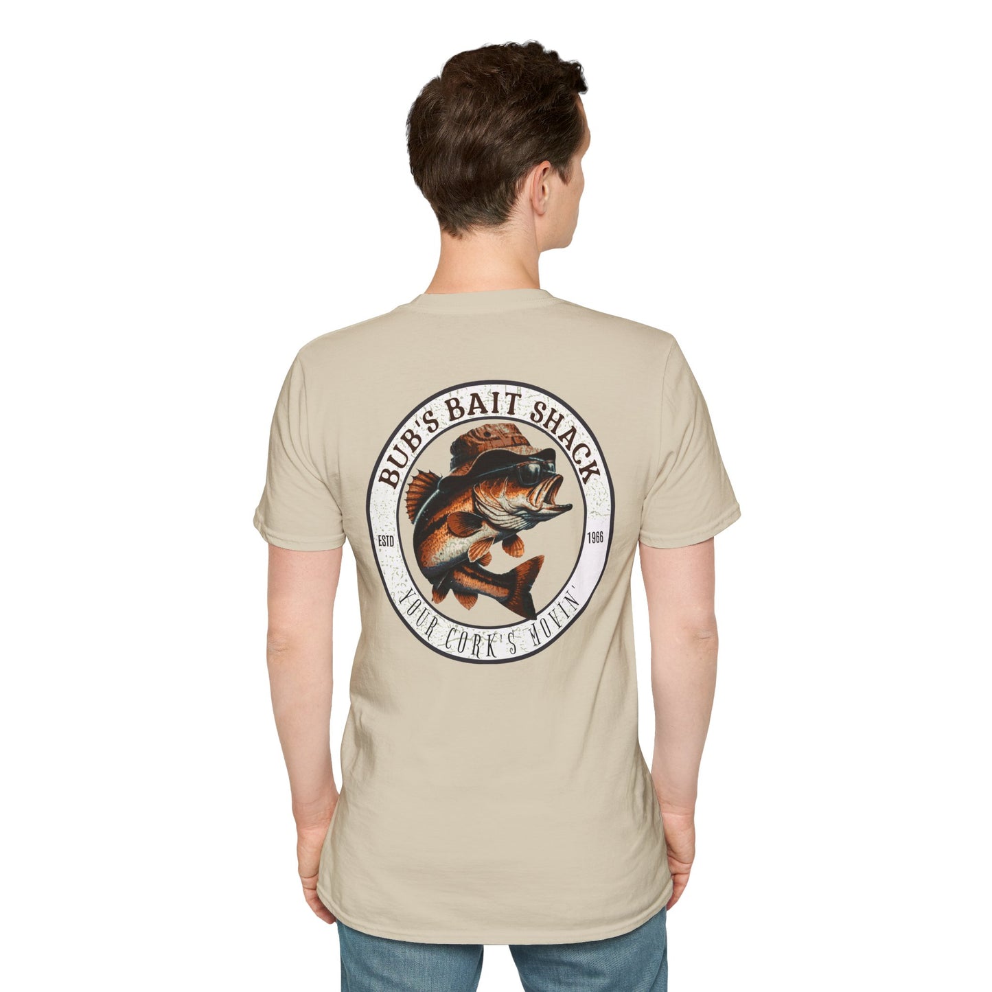 Classic BBS Unisex T-Shirt with Image on Back