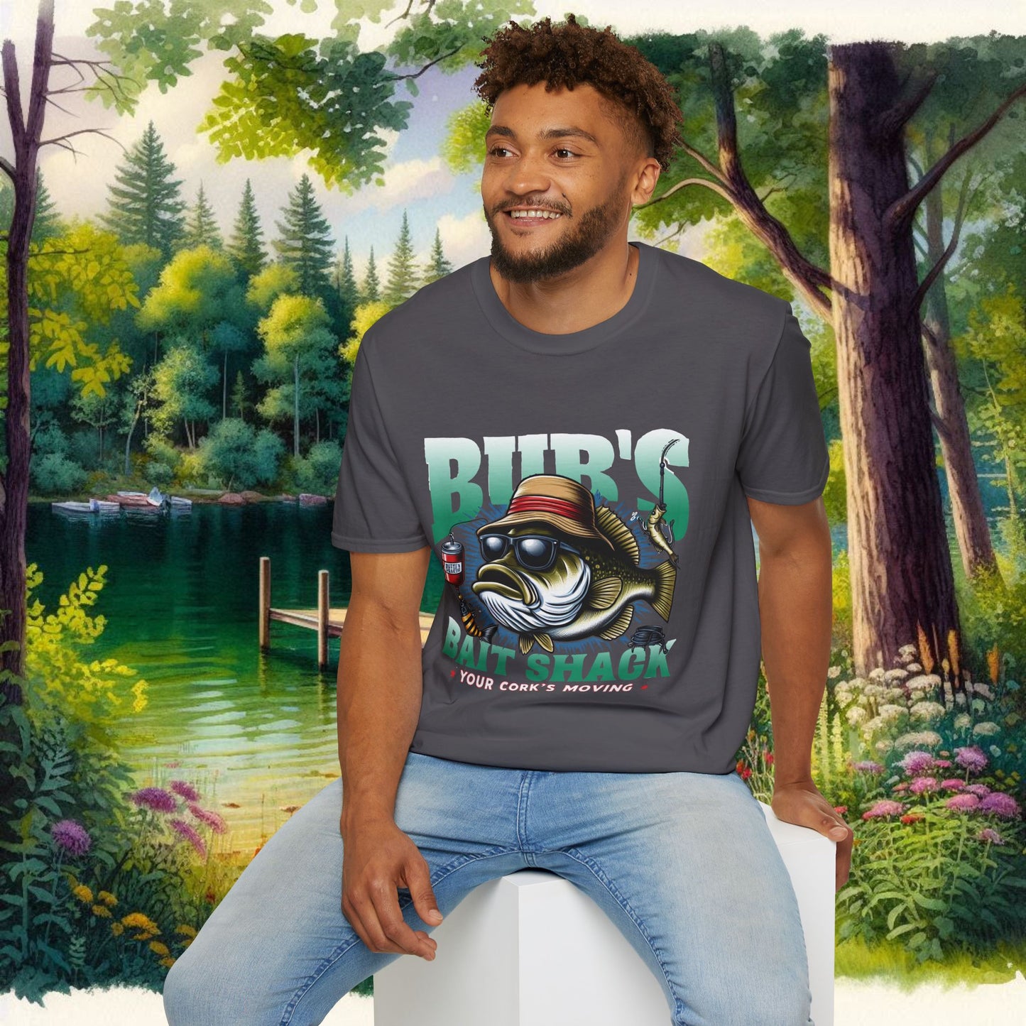 Boss Bass Unisex Softstyle T-Shirt