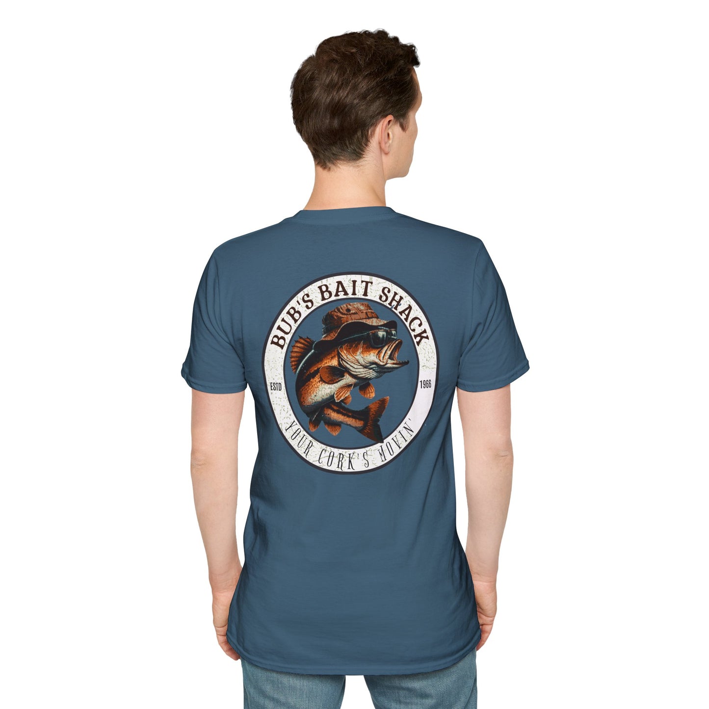 Classic BBS Unisex T-Shirt with Image on Back
