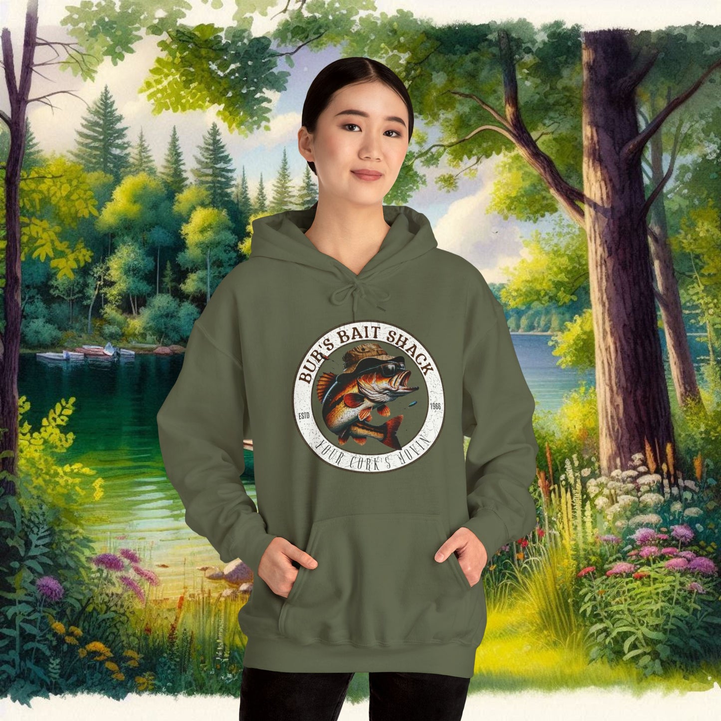 BBS Hoodie  Unisex Heavy Blend™ Hooded Sweatshirt
