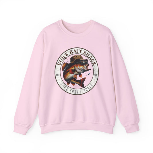 Bubs Bait Shack Unisex Heavy Blend™ Crewneck Sweatshirt