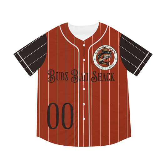 BBS Rust with Black Sleeves Men's Baseball Jersey